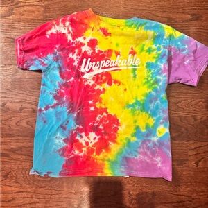 Unspeakable Kids Tie-Dye Tee